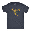 Mens Sweet As Pi T Shirt Funny Nerdy Math Problem Graphic Novelty Tee Mens Funny T Shirts Cool Tees Soft Stylish Casual Menswear Funny  Short Sleeve Novelty Tees for Guys Navy
