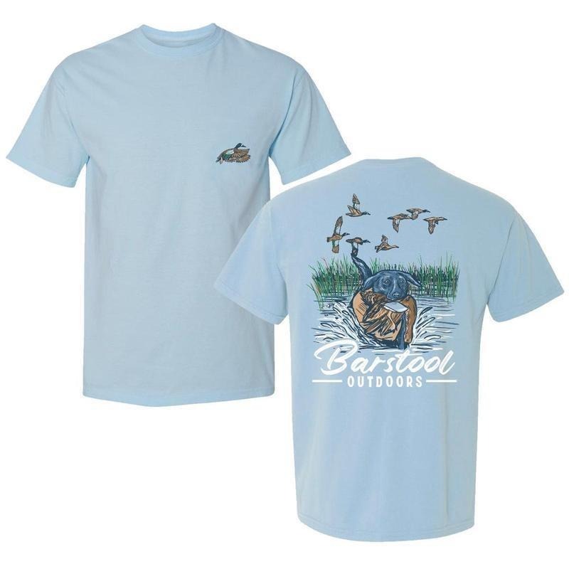 Menswear Barstool Outdoors Duck Hunt Ii T-shirt DRG, 2 Side T-shirt DRG For Men For Women In Summer