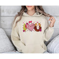 Mexican Valentine Shirt, I Love U Mexican Shirt, Latina, Latina Pan Dulce Hoodie, Funny Mexico Sweatshirt, Conchita Heart, Unisex Sweater Pullover Tee
