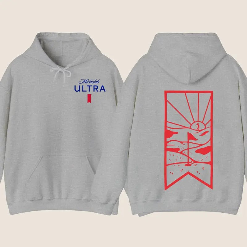 Michelob Ultra Golf Menswear & Womenswear & Double Side Him Her T-Shirts, Hoodie, Sweatshirt