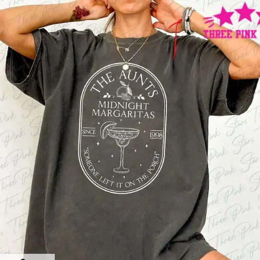 Midnjght Margaritas Shirt, Practical Magic Shirt, Witchy Shirt, Halloween T-Shirt