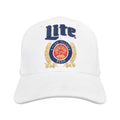 Miller Lite Beer Hat - White