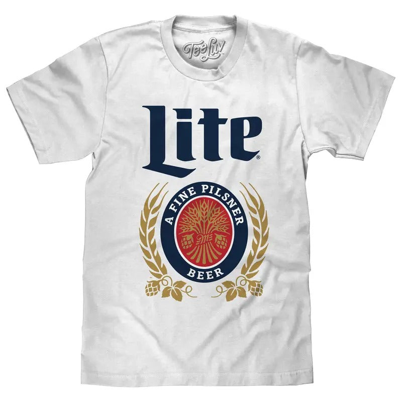 Miller Lite Logo T-Shirt - White