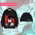 Mina Ashiro Kaiju No. 8 Hoodie, Stylish Anime Character Design, Perfect for Fans of Action and Adventure, Casual Cotton Wear