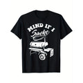 Mind if I Smoke- Funny BBQ Smoker& Grilling T-Shirt T-Shirt Made in USA