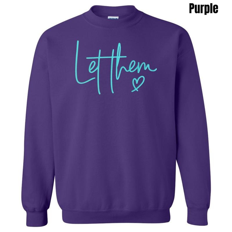 Mint Let Them PUFF Sweatshirt
