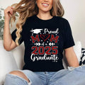 Mom Senior 2025 Proud Mom Of A Class Of 2025 Graduate T-Shirt [Unisex Cotton, Short Sleeve, Crewneck, Top Womenswear]