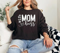 Mom Wife Boss Crewneck Sweatshirt, Mom T-shirt, Mom Vibes Shirts, Mothers Days shirt, Gift Mother days Fit Womenswear