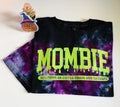 Mombie Tie Dye T-shirt (Unisex) SMALL TO 5X Cotton T-shirt Casual Comfort Casual Comfort Fit Streetwear Top Womenswear