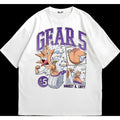 Monkey Lufffy Gear 5 T-Shirt Retro Graphic Unique Design for Everyday Wear