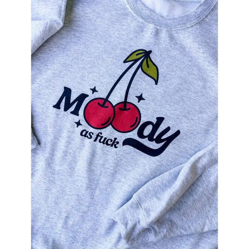 Moody Cherries Graphic Top
