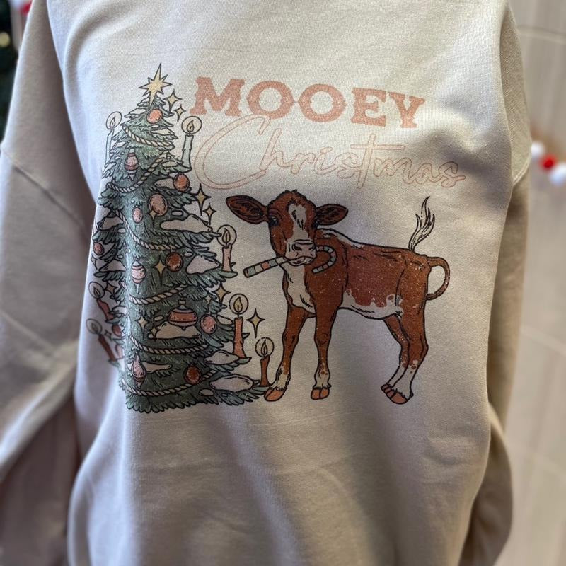 Mooey Christmas Sweatshirt