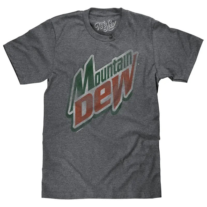 Mountain Dew Logo T-Shirt - Gray