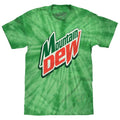 Mountain Dew Logo Tie Dye T-Shirt - Spider Kelly