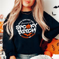 Move Over Hot Girl Summer It's Spooky Bitch Season Sweatshirt, Funny Halloween Hoodie, Spooky Season Gift Sweater.