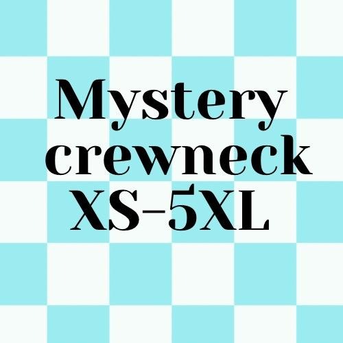 Mystery Crewneck Comfy Soft Unisex Sweatshirt Cotton Polyester trendy design  Day Sweaters womanswear Pullover