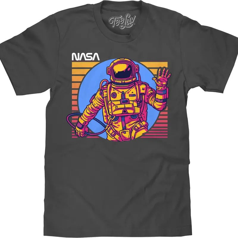 NASA Astronaut T-Shirt - Charcoal
