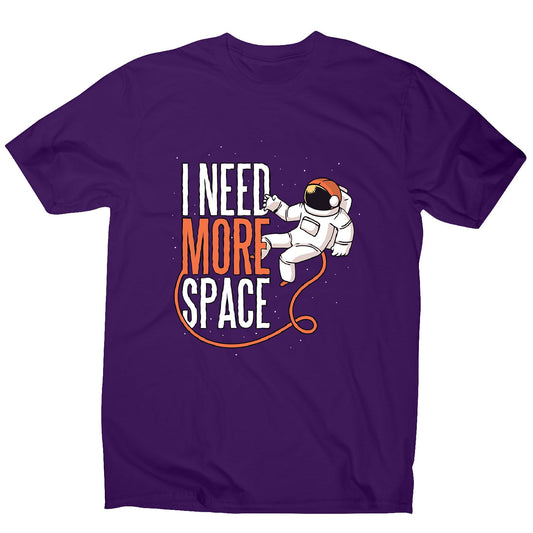 Need more space - men's funny illustrations t-shirt