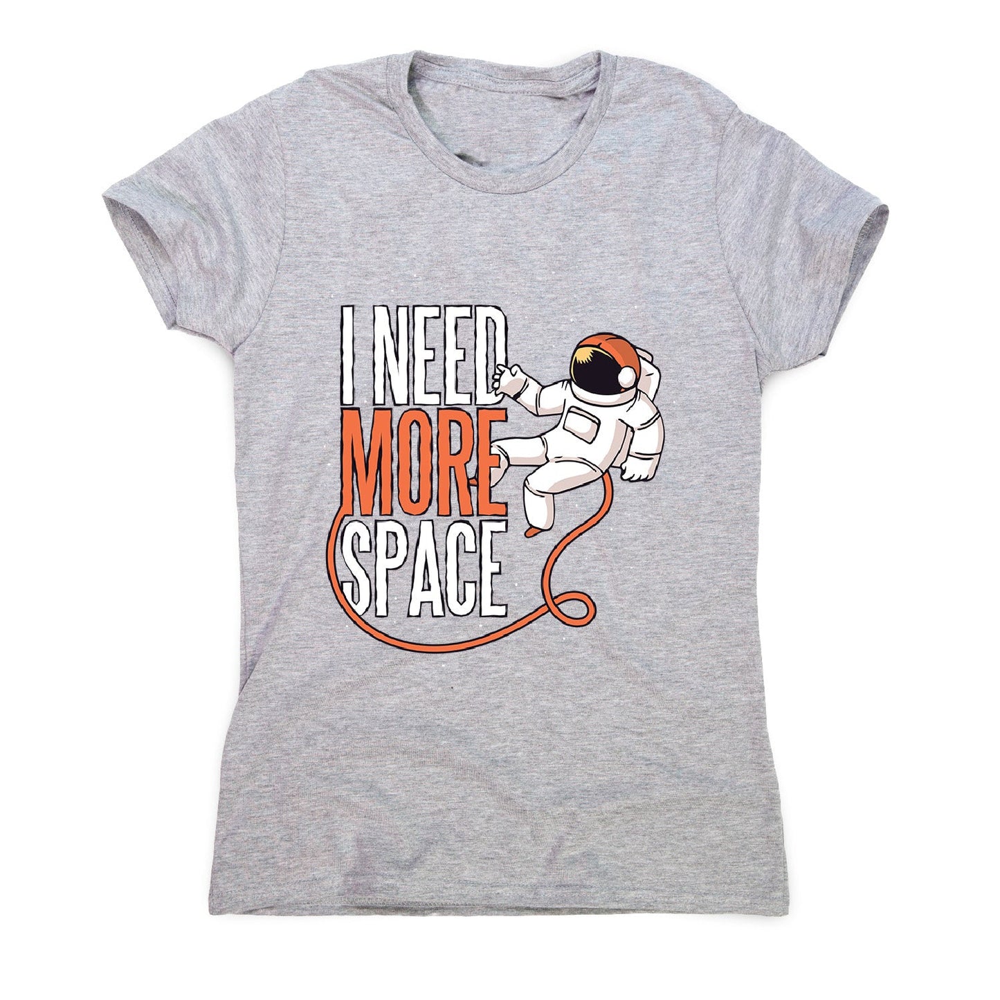 Need more space - women's funny illustrations t-shirt