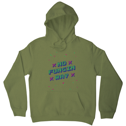 NFT funny quote pixel art hoodie
