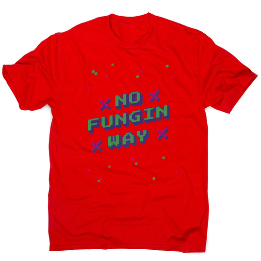 NFT funny quote pixel art men's t-shirt