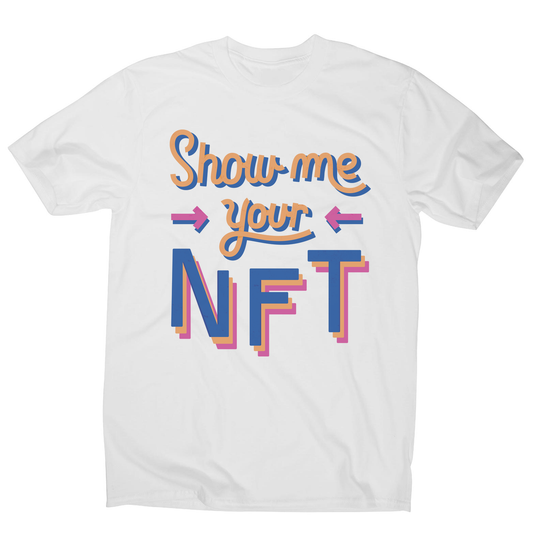 NFT technology funny quote men's t-shirt