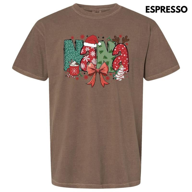 Nana Jolly Theme Comfort Colors T-Shirt 'NLB'