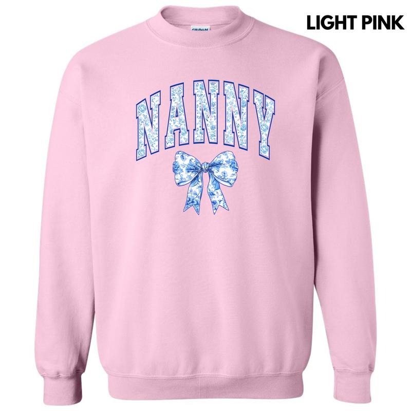 Nanny Ginger Jar Florals Sweatshirt 'NLB'
