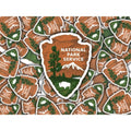 National Park Service Logo Sticker, US National Parks Decal, Waterproof Vinyl Sticker for Hydroflask || 001