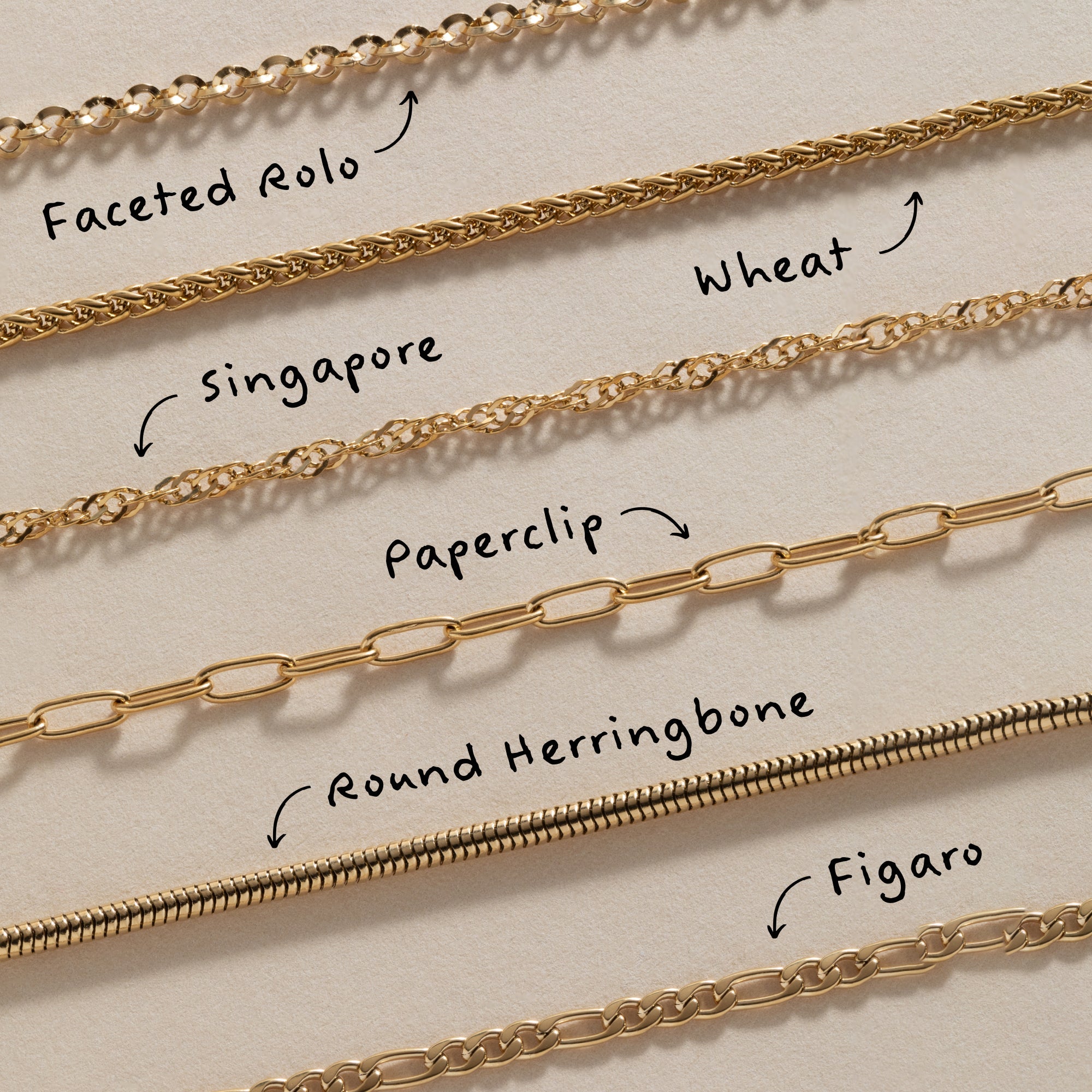 Figaro Charm & Layering Necklace