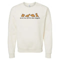 'Never Too Old For Dino Nuggets' Crewneck Sweatshirt