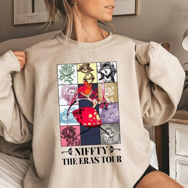 Niffty The Eras Tour Hazbin Hotel Sweatshirt Crewneck