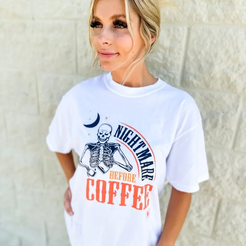 Nightmare Before Coffee Graphic Tee