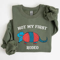 Not My First Rodeo, Cute Armadillo Sweatshirt