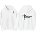Not Socially Accepted But Heavenly Chosen Christian Hoodie T-Shirt, Cross Hoodie, Christian Apparel For Men For Women