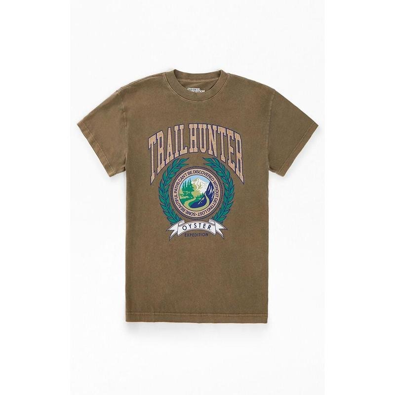 OYSTER EXPEDITION Men's Trail Hunter T-Shirt - Multicolor