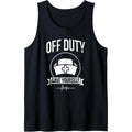 Off Duty Save Yourself Funny Registered Nurse Tank Top Made in USA