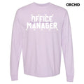 Office Manager Long Sleeve Comfort Colors T-Shirt 'NLB'