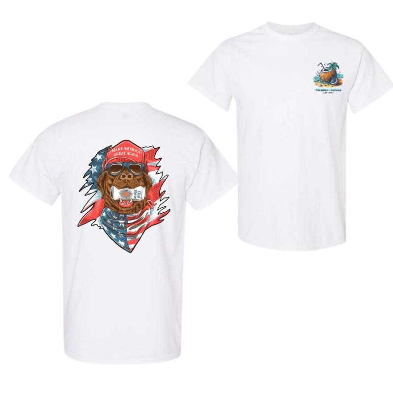 Old Row Maga Good Boy Graphic 2 Sided T-Shirt, Old Row T-Shirt For Men, For Women