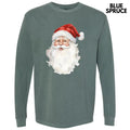 Old Saint Nick Long Sleeve Comfort Colors T-Shirt 'NLB'