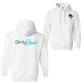 OnlyDads Hoodie Sweatshirt T-Shirt, Double Sided Graphic Printed Cotton Hoodie, Fathers Day Gift, Dad's Gift, Menswear Tops