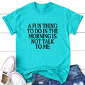 A Fun Thing Apparel, Proudly Printed In The USA, Tee, Gray / White / Blue / Orange, #sassy #cute