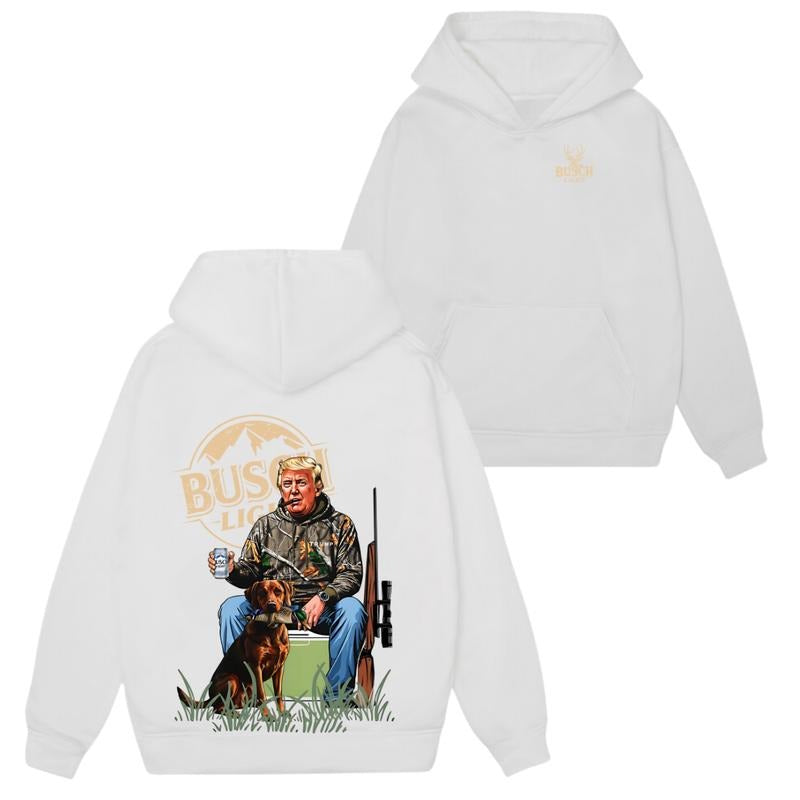 Original! Hunting Busch Light HoSweatshirt Hoodie Tshirtdie Casual Unisex Tops T-Shirts, Sweatshirt | GrindPrints.com