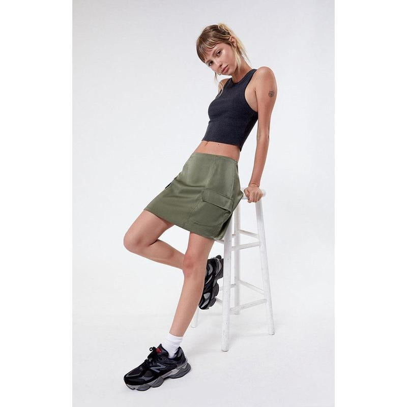 PS Basics by Pacsun Women's Tiffany High Neck Tank Top