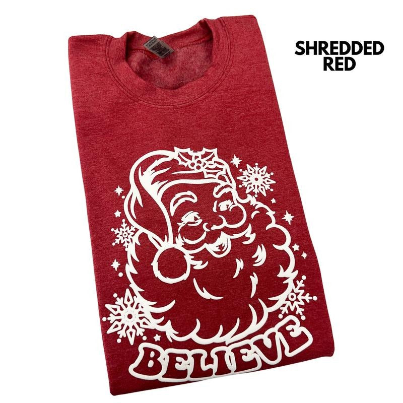 PUFF White BELIEVE Sweatshirt