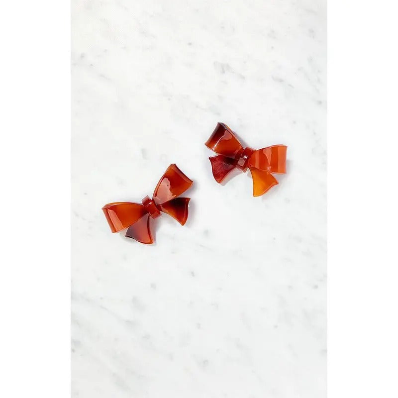 PacSun Women's 2 Pack Acrylic Bow Clips