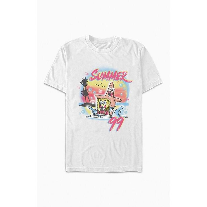 PacSun Women's Airbrushed SpongeBob T-Shirt