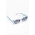 PacSun Women's Blue Plastic Square Sunglasses