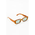 PacSun Women's Brown Plastic Square Sunglasses