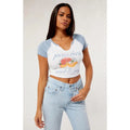 PacSun Women's Peaches Raglan T-Shirt